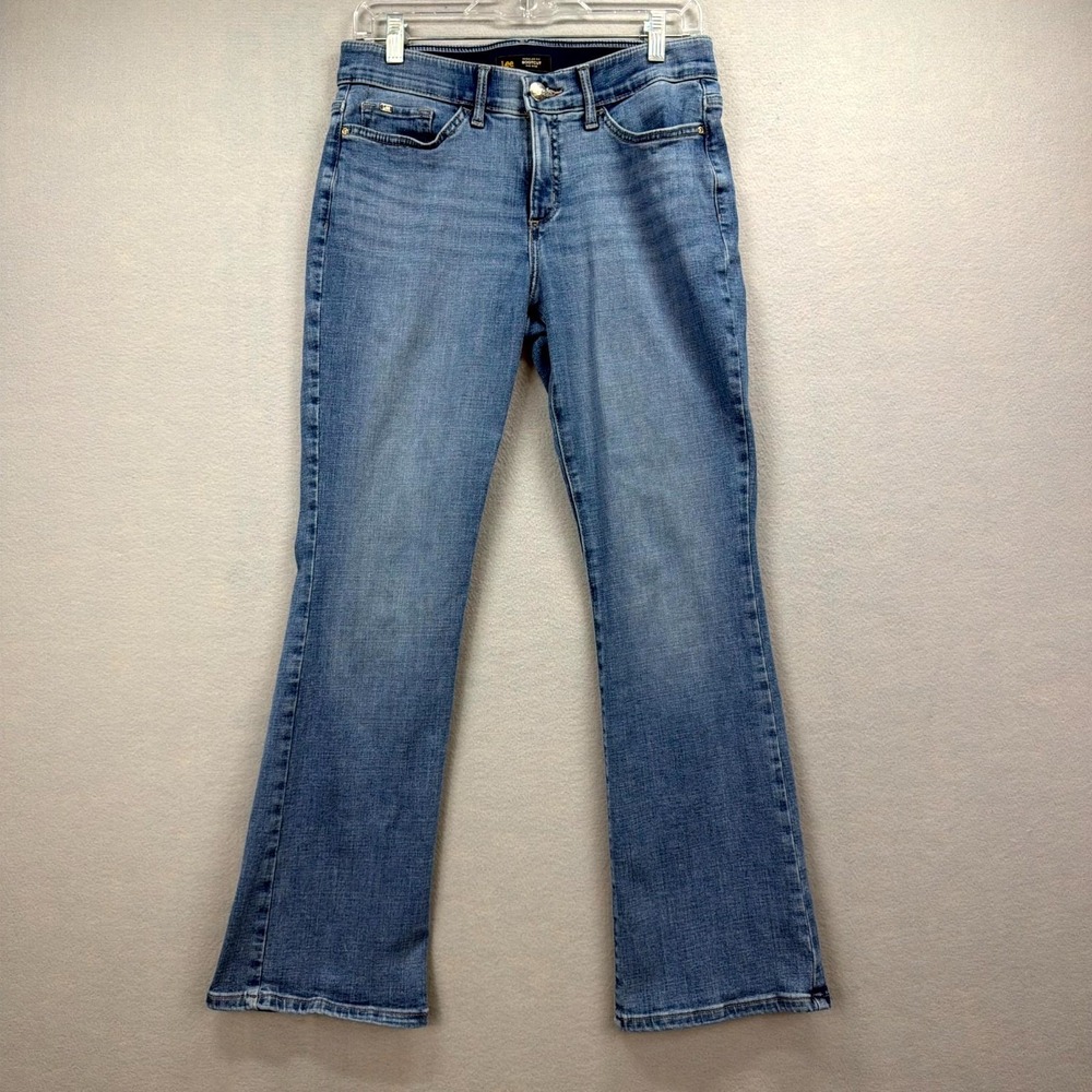 Lee Bootcut Jeans Womens 6S Fits 30x29* Blue Denim Pants Regular Fit Flex Motion